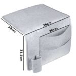 Organizador de accesorios para cama y sofá con múltiples bolsillos