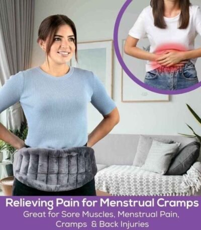 Almohadilla térmica tipo bufanda caliente para cuello y hombros