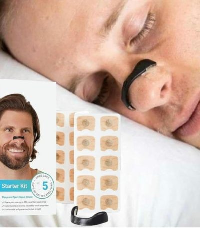 Kit dilatador nasal con parches desechables